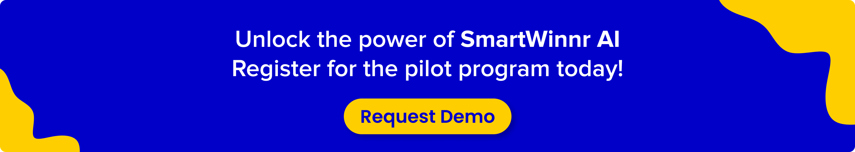 Register for SmartWinnr AI Role Play Pilot Programme