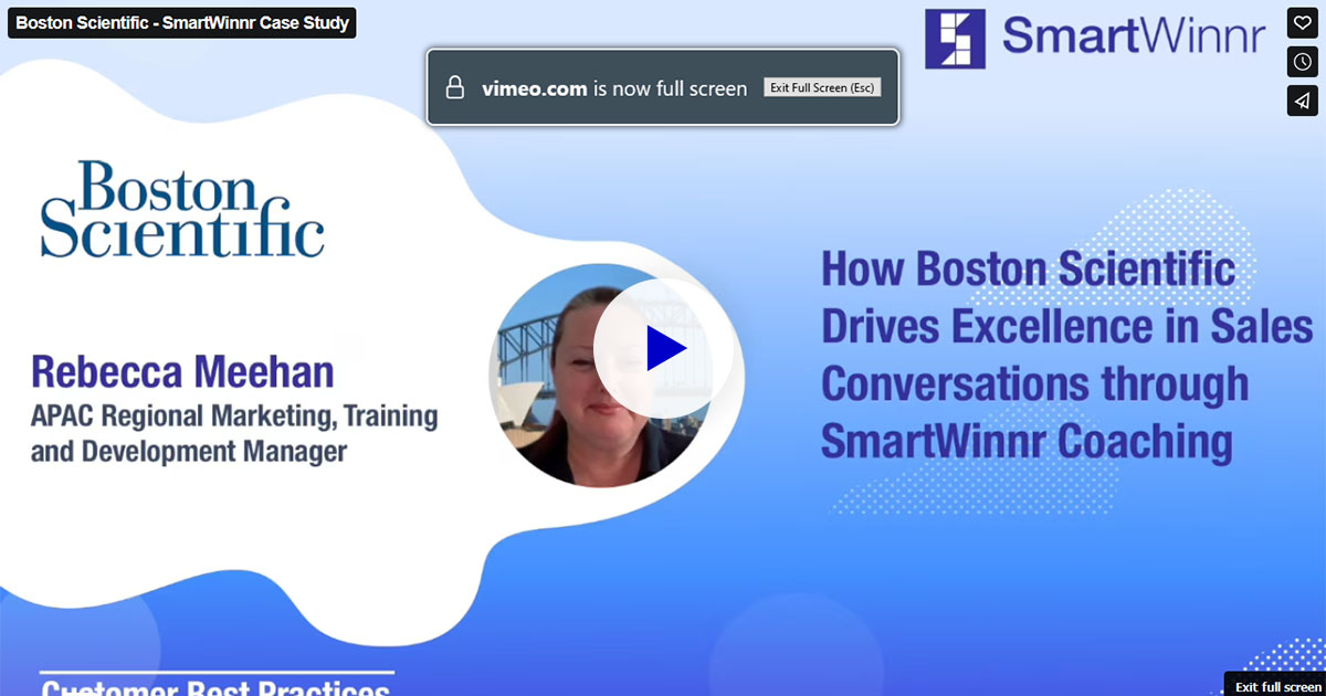 Boston Scientific – SmartWinnr Case Study